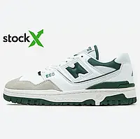 Женские кроссовки New balance 0636 NB 550 White - Green