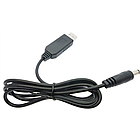 Кабель для WiFi роутера з 5В на 12В, USB-DC для підключення до PowerBank / Кабель живлення вай фай роутера від повербанк, фото 6