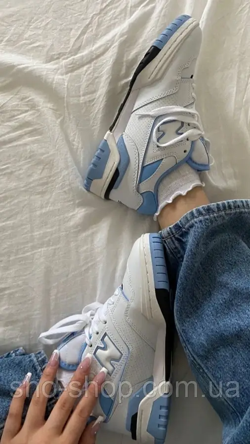 550 UNC White University Blue