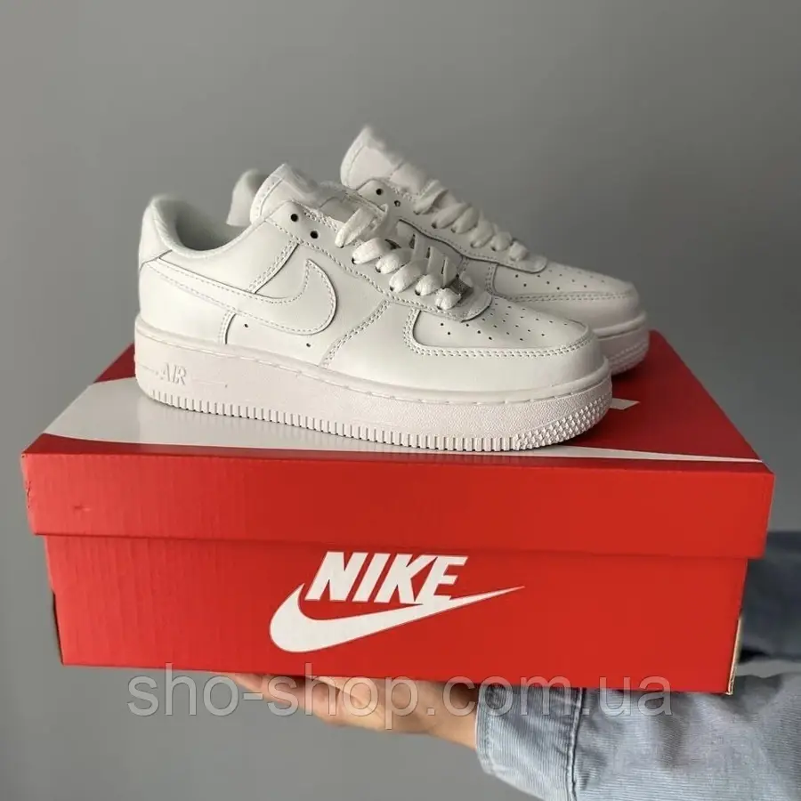 Кроссовки Nike Air Force White.