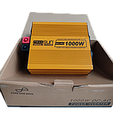 Автономний інвертор MEXXSUN 1000W із чистою (правильною) синусоїдою потужність 1000 Вт, 12В/220В, фото 6