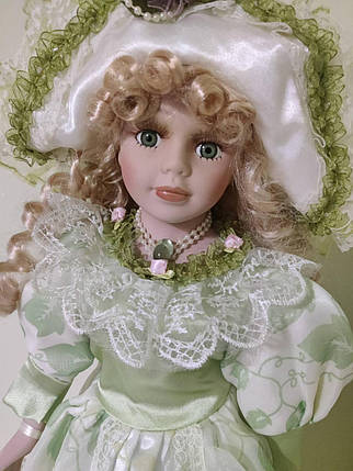 Порцелянова лялька, сувенірна, колекційна Porcelain doll "Марія" 40 см (1303-13), фото 2