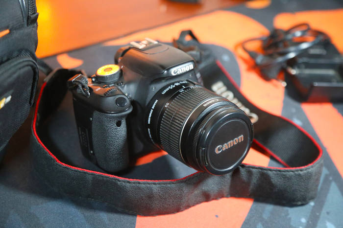 Профессиональный фотоаппарат Canon EOS 600D + EF-S 18-55 Зеркалка ...