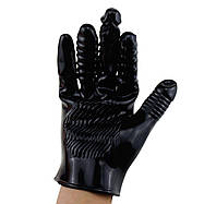 Секс-рукавички Love Toy з фалоімітатором, еротична іграшка для пар і стимуляції вагіни, фото 3