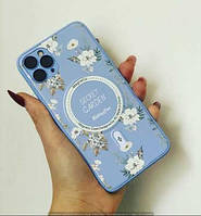 TPU+PC чехол Secret Garden with MagSafe для Apple iPhone 13 Pro (6.1") (Lilac) 58010