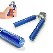 Еспандер-ножиці металевий 4yourhealth Expander 3396 (68 кг.) блакитний, фото 3