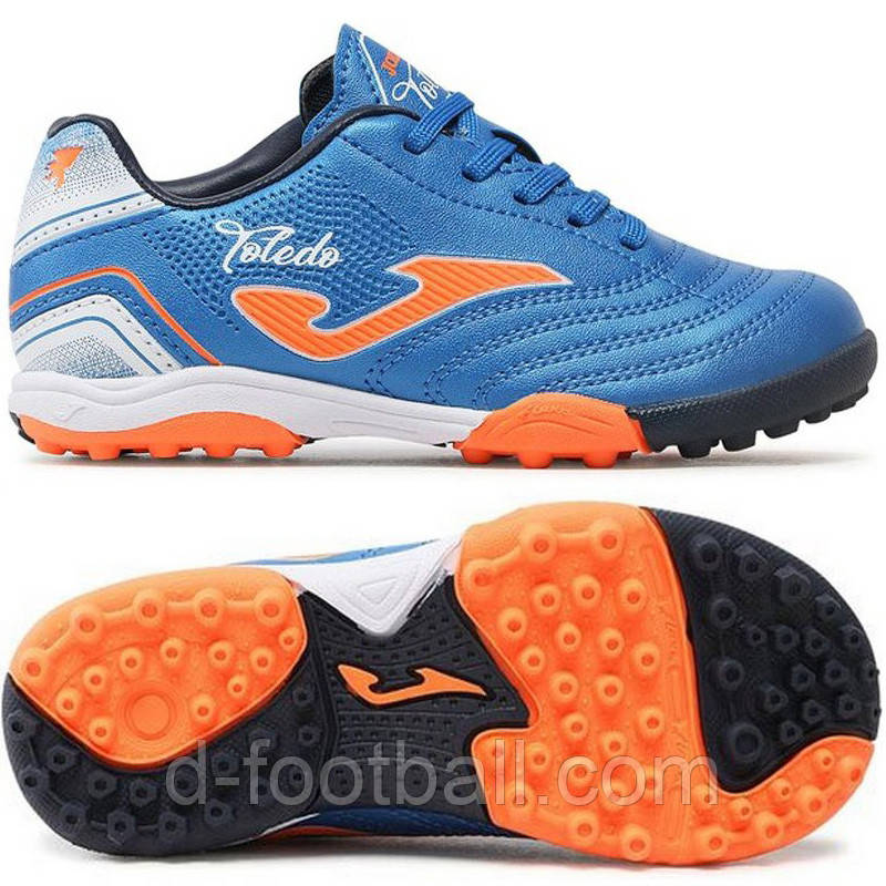 Сороконіжки Joma TOLEDO TOJW2204TF дитячі, Синій, Розмір (EU) — 37