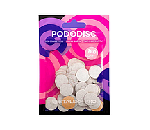 Змінні файли для педикюрного диска Pododisc Staleks PRO  S, d = 15 мм, 180 грит, 50 шт.