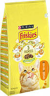 Сухой корм для кошек Purina Friskies с курицей и овощами 10 кг