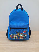 Рюкзак дитячий блакитний "Щенячий патруль" середній 35×23×11см