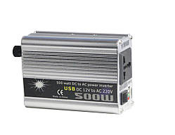 Інвертор 12v на 220 вольтів перетворювач 500w + USB-інвентор