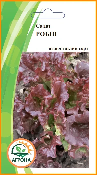 Салат РОБІН 0,5 г Агрона АКЦІЯ