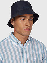 Чоловіча панама Tommy Hilfiger з вишитим логотипом 1159770878 (Синій, One size)