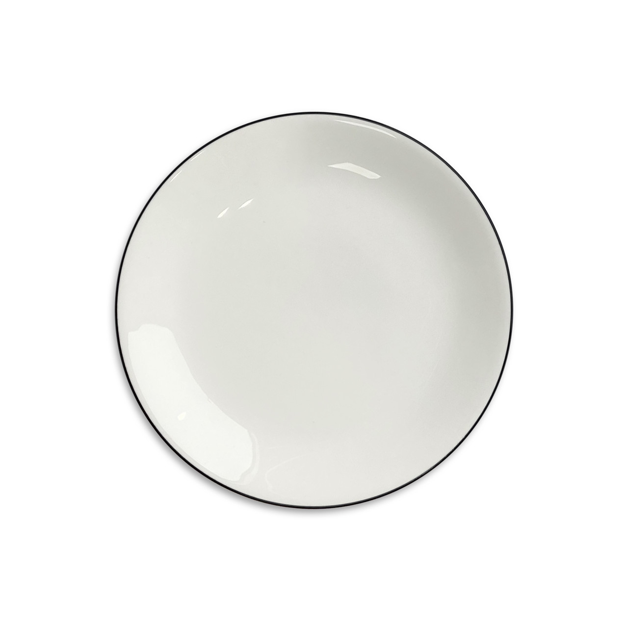 Тарілка пиріжкова з кістяної порцеляни Asa Selection A Table Ligne Noire 14.5 см 1906113