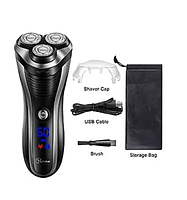 Електробритва для домашнього використання Hatteker Electric Shaver Rotary Razor (RSCX-7568D), фото 5