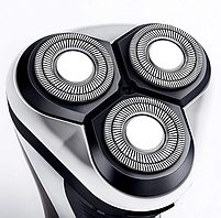 Електробритва для домашнього використання Hatteker Electric Shaver Rotary Razor (RSCX-7568D), фото 4