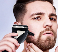 Електробритва для домашнього використання Hatteker Electric Shaver Rotary Razor (RSCX-7568D), фото 8