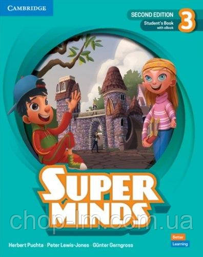 Super Minds (2nd Edition) 3 Student's Book with eBook / Підручник – нове видання