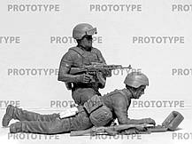 ПТРК "Стугна-П" з українським розрахунком. Фігури у масштабі 1/35. ICM 35750, фото 5