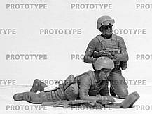 ПТРК "Стугна-П" з українським розрахунком. Фігури у масштабі 1/35. ICM 35750, фото 4