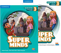 Комплект Super Minds (2nd Edition) Level 3 Student's Book with eBook + Workbook (Підручник + зошит)