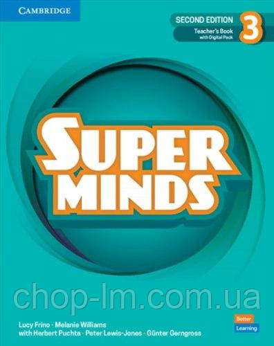 Super Minds (2nd Edition) 3 Teacher's Book with Digital Pack / Книга для вчителя — нове видання