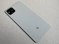 Google Pixel 4 XL Clearly White задняя крышка з защитным стеклом камер белого цвета, стекло, для ремонта