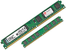 DDR2 2GB 800MHz оперативна пам'ять для INTEL і AMD (універсальна) KVR800D2N6/2G