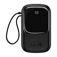 Павербанк Baseus з кабелем Type-C Qpow 20000 mAh 22.5W/5A, PD/QC, фото 3