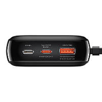 Павербанк Baseus з кабелем Type-C Qpow 20000 mAh 22.5W/5A, PD/QC, фото 10