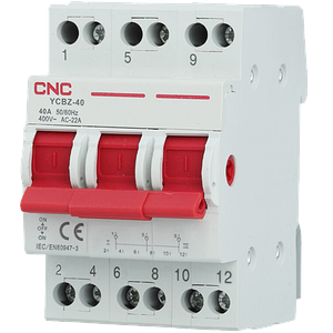 Перемикач навантаження трипозиційний 3P 40A 1-0-2 240/415V~