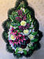 Вінок ритуальний із штучних квітів (Хвиля широка №4), розмір 175*75 см, доставка по Україні., фото 3