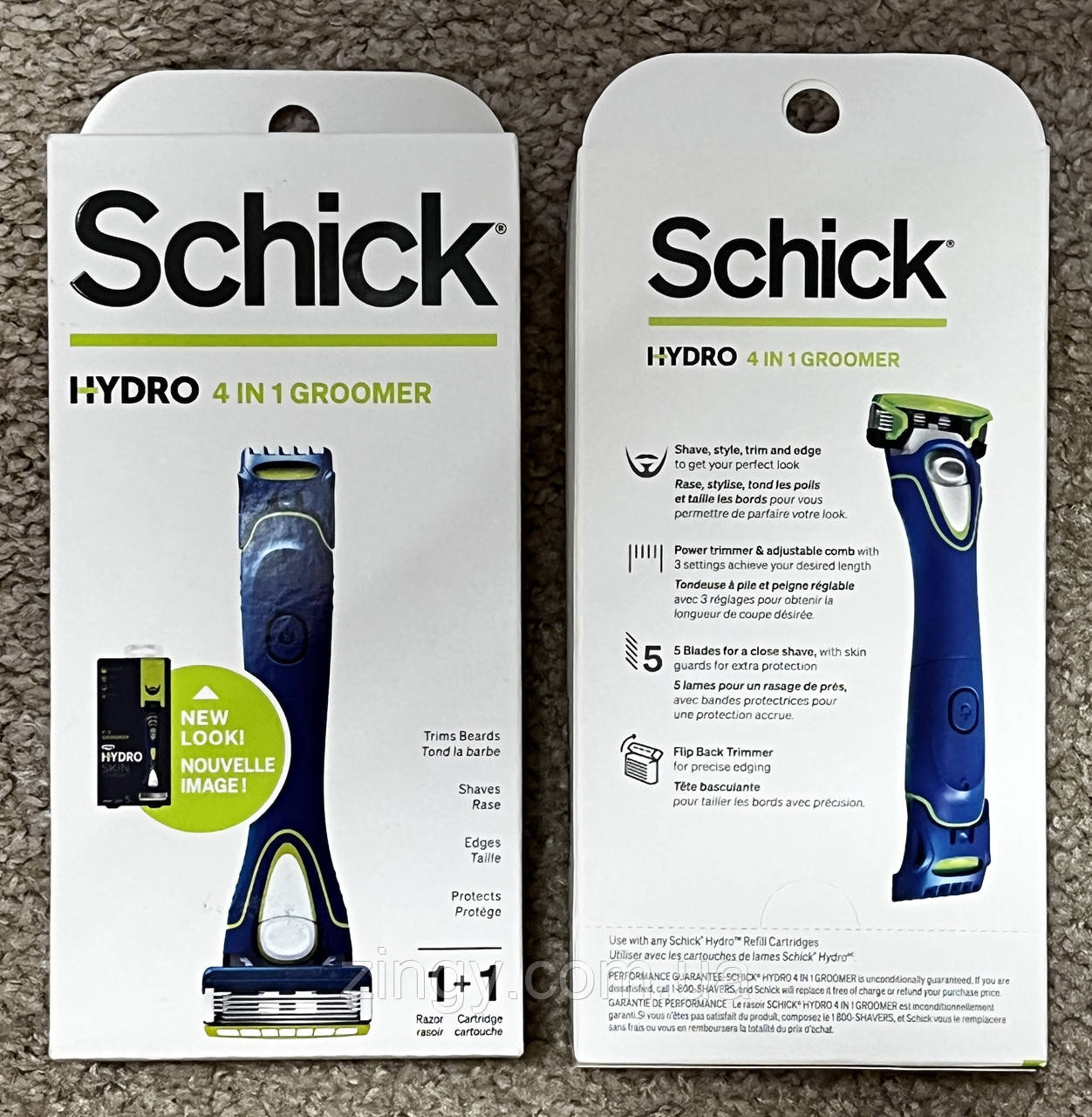 Бритва Schick Hydro 5 Groomer 4в1 + 2 сменные кассеты, Оригинал из