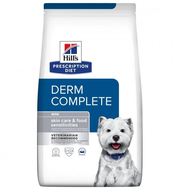 Сухий корм Hills Prescription Diet Derm Complete Mini для собак малих ...