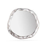 Зеркало в алюминиевой раме Солярис 45 см