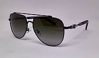 Chrome Hearts стильные мужские солнцезащитные очки капли коричневые поляризированые