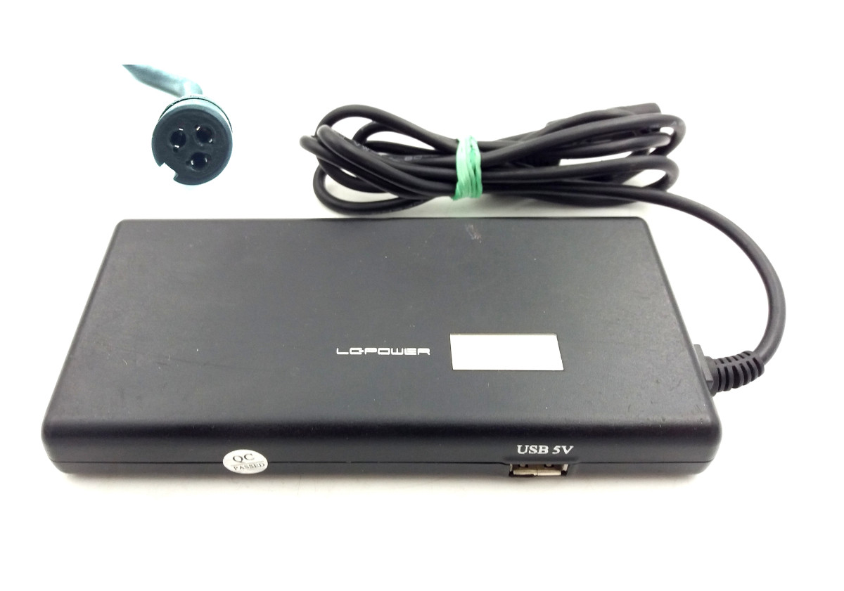 Універсальний блок живлення LC Power LC90NB-MULTI USB 90W — Б/У без адаптерів, фото 1