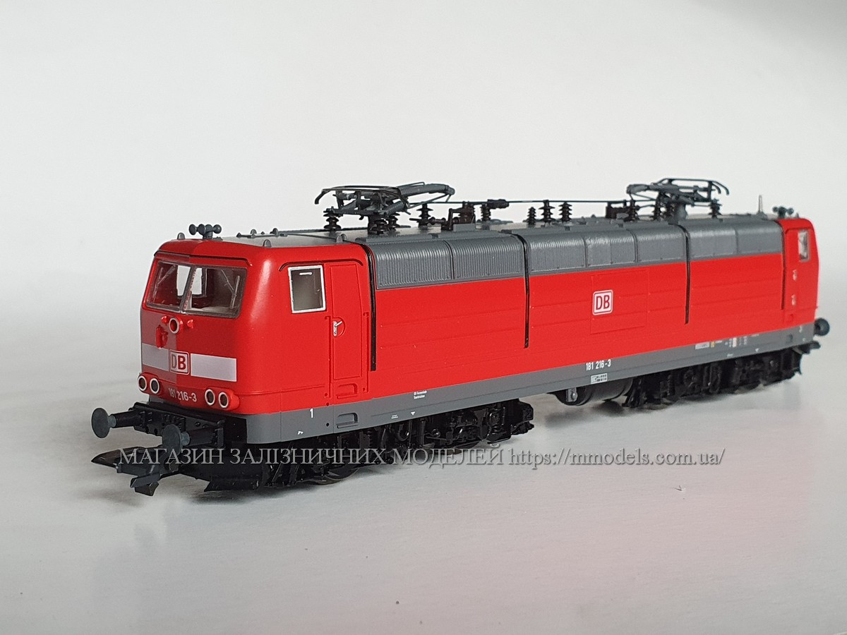 Модель електровоза серії BR 181 DB, DCC, масштаба Н0 (1/87) Roco 63719, фото 1