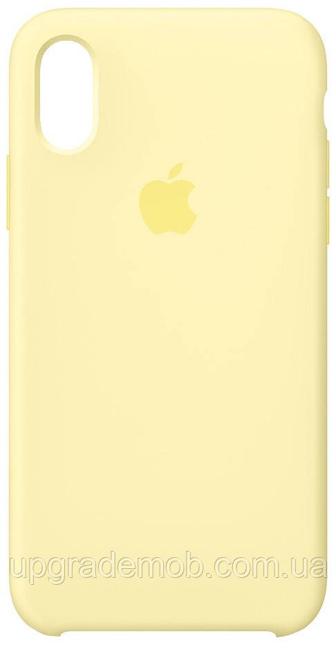 Силіконовий чохол iPhone XR Apple Silicone Case Mellow Yellow, фото 1