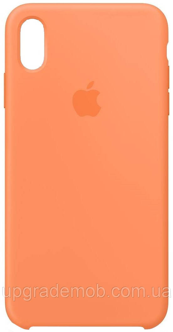 Силіконовий чохол iPhone X/XS Apple Silicone Case Papaya, фото 1