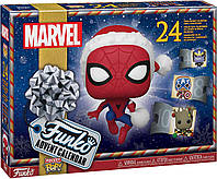 Игровой набор Funko Pop! Advent Calendar Marvel Рождественский Адвент календарь Марвел (62093)