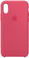 Силиконовый чехол iPhone XS Max Silicone Case Hibiscus