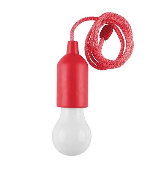 Ліхтар-лампа X-Balog BL 15418 світлодіодний на шнурку Червоний, фото 1