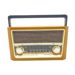 Компактний портативний радіоприймач Everton RT-321з ліхтариком, Bluetooth FM USB SD