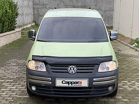 Дефлектор капота (EuroCap) Volkswagen Caddy 2004-2010 рр. AUC Дефлектор на капот (Мухобійка) Фольксваген Кадді