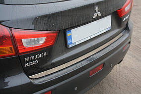 Крайка багажника (неірж.) Mitsubishi ASX 2010<unk> /2016<unk> рр. AUC Накладки на двері Міцубісі АСХ