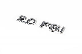 Напис 2.0 FSI (під оригінал) Volkswagen Jetta 2006-2011 рр. AUC написи Фольксваген Джетта