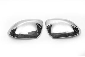 Mercedes Vito 2014 Накладки на дзеркала ОмсаЛайн хромований пластик AUC Накладки на дзеркала Мерседес Бенц