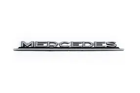 Напис Mercedes (Туреччина) Шильдик AMG (неіржавка сталь) AUC написи Мерседес Бенц Е-Клас W124