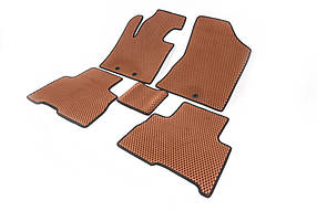 Поліуретанові килимки 2012-2014 (EVA, цегляні) Kia Sorento XM 2009-2014 рр. AUC Гумові килимки KIA